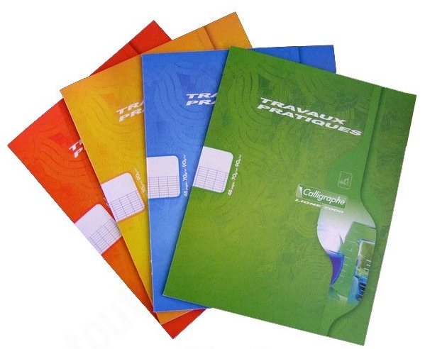 Cahier TP 120p Grand format 24x32 piqué Calligraphe/Conquérant