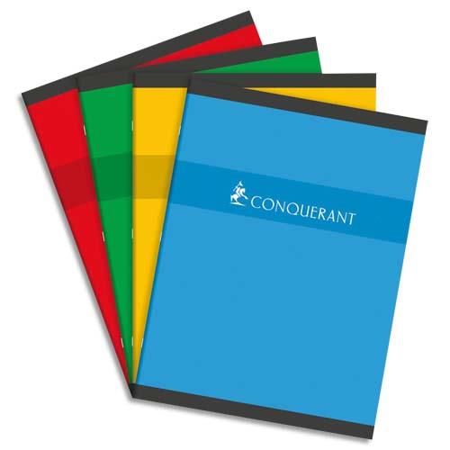 Cahier étudiant 192p 24x32 piqué Calligraphe/Conquérant