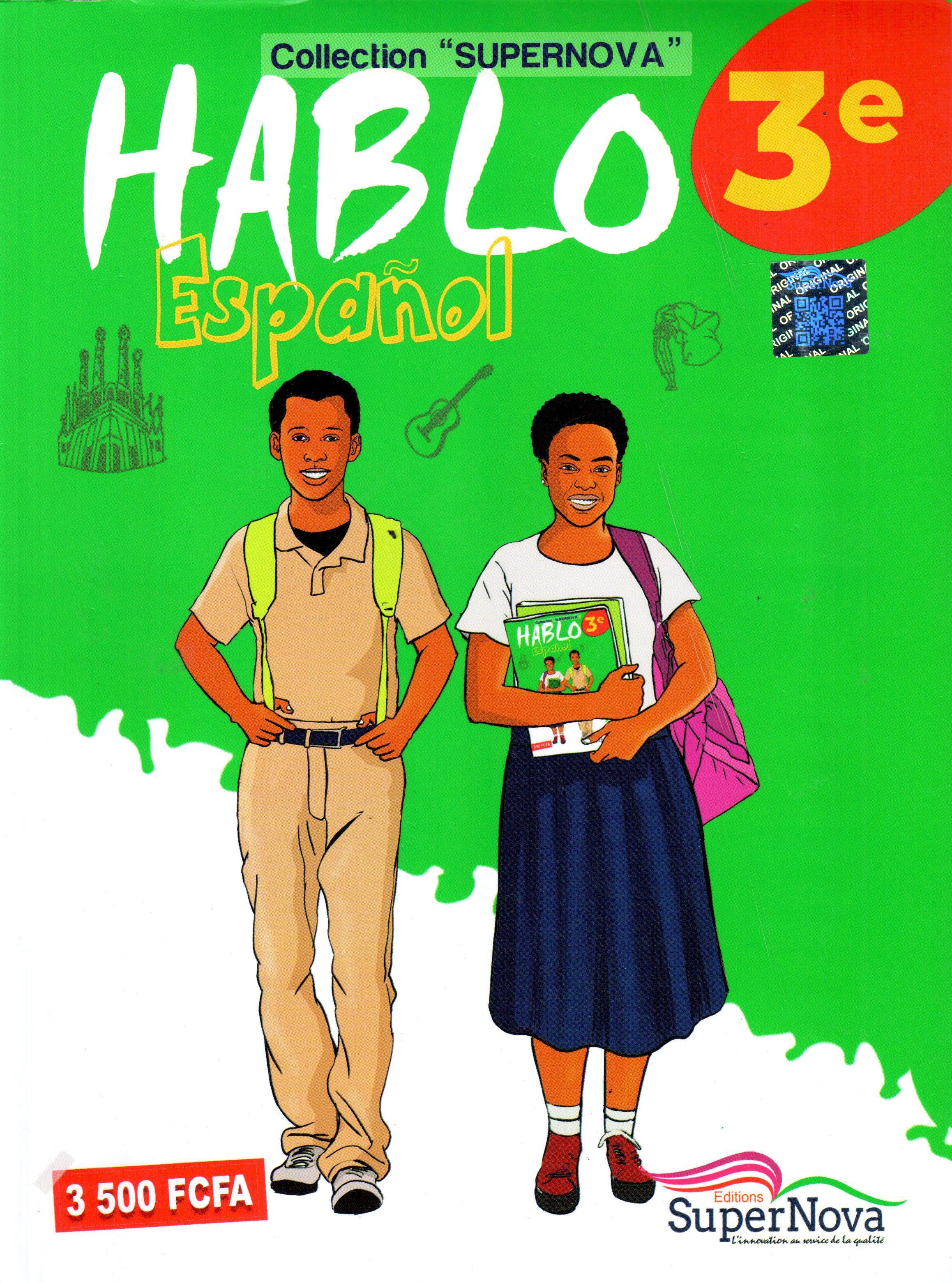3ème Hablo Espagnol Manuel collection Super Nova
