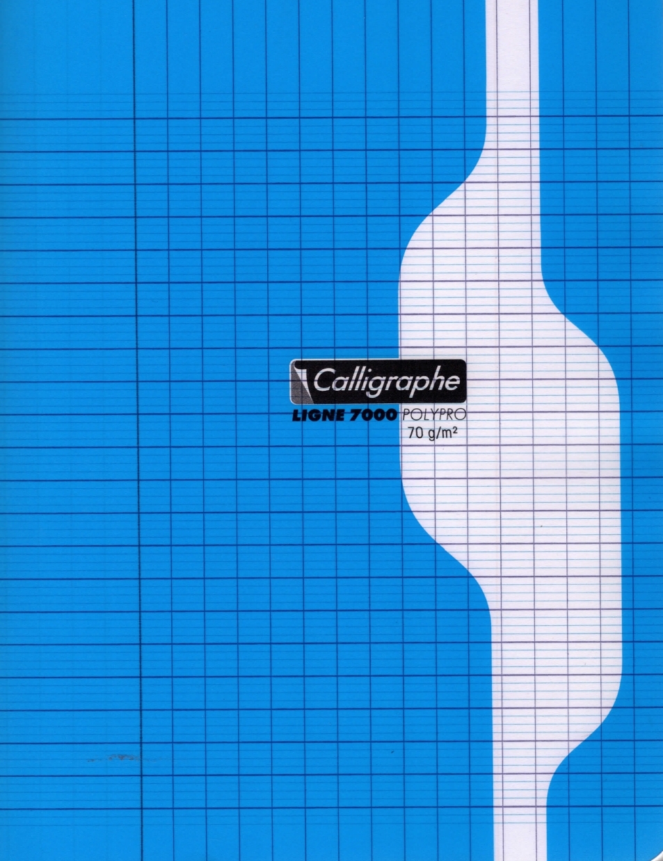 Cahier Polypro 96p 17x22 (petit format) Calligraphe 70Grs