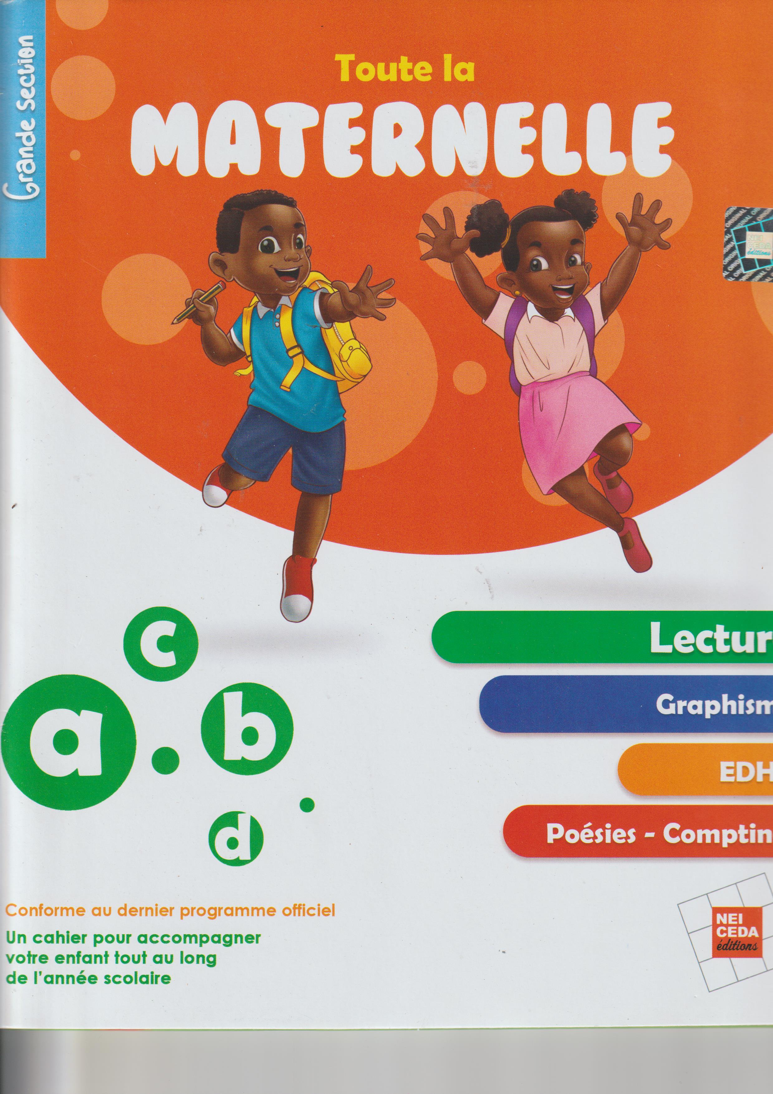 Toute la maternelle - Lecture-Graphisme-Comptines-poésie-EDHC GS