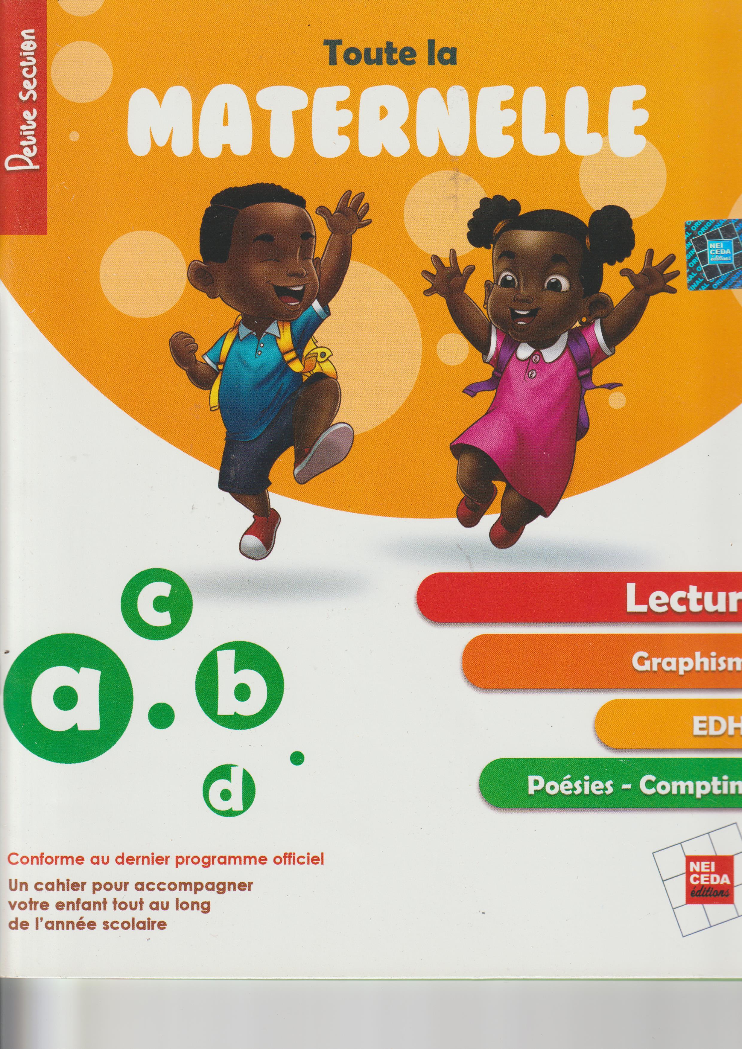 Toute la maternelle - Lecture-Graphisme-Comptines-poésie-EDHC PS
