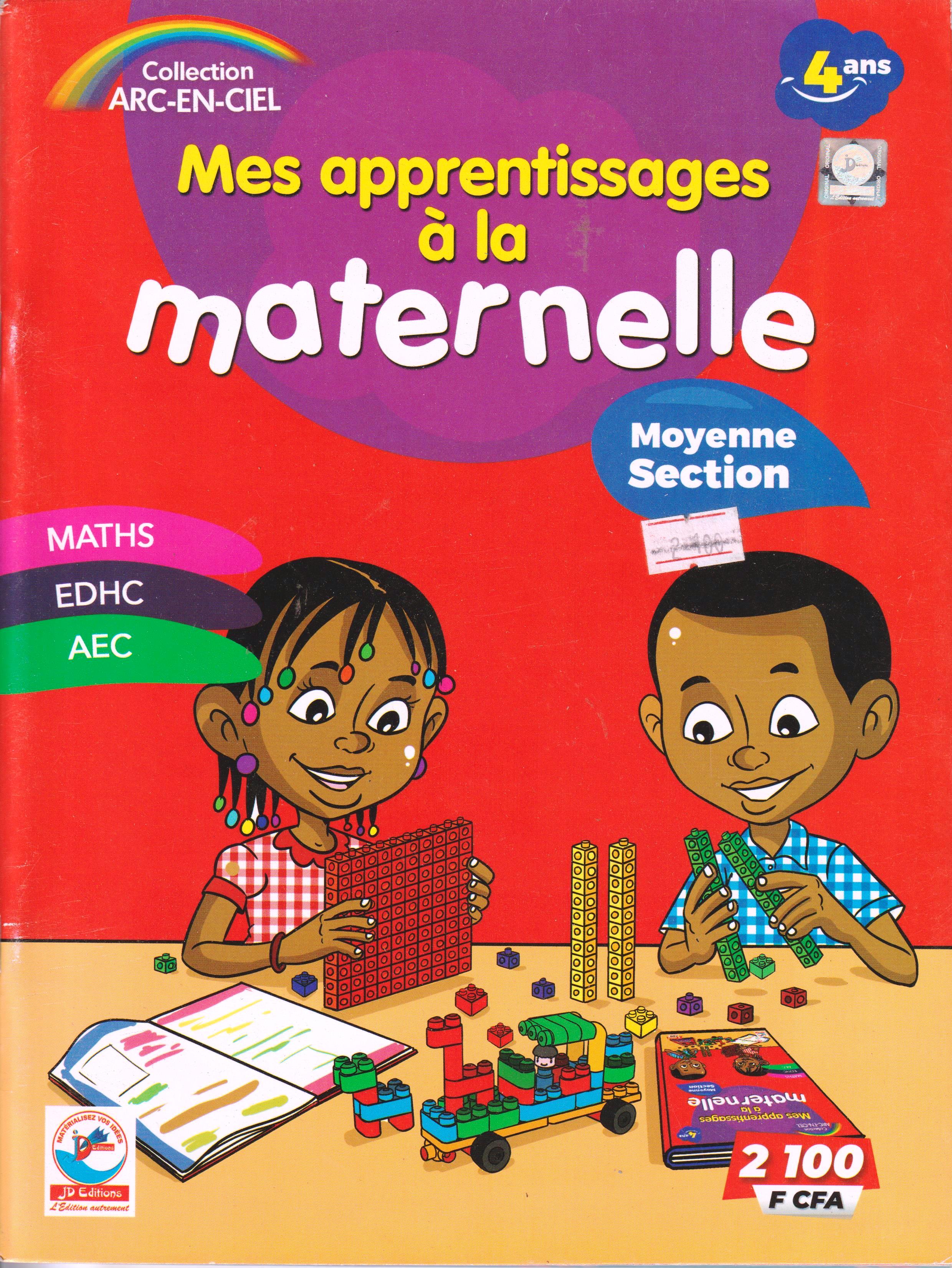 MES APPRENTISSAGES A LA MATERNELLE MOYENNE SECTION MATHS, EDHC, AEC