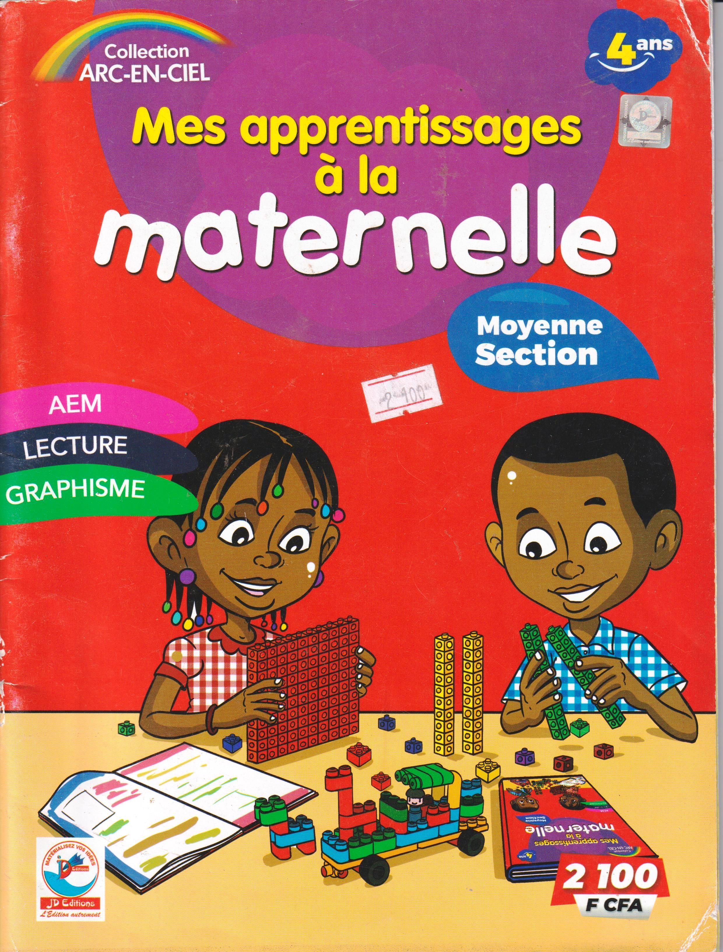 MES APPRENTISSAGES A LA MATERNELLE MOYENNE SECTION AEM, LECTURE, GRAPHISME