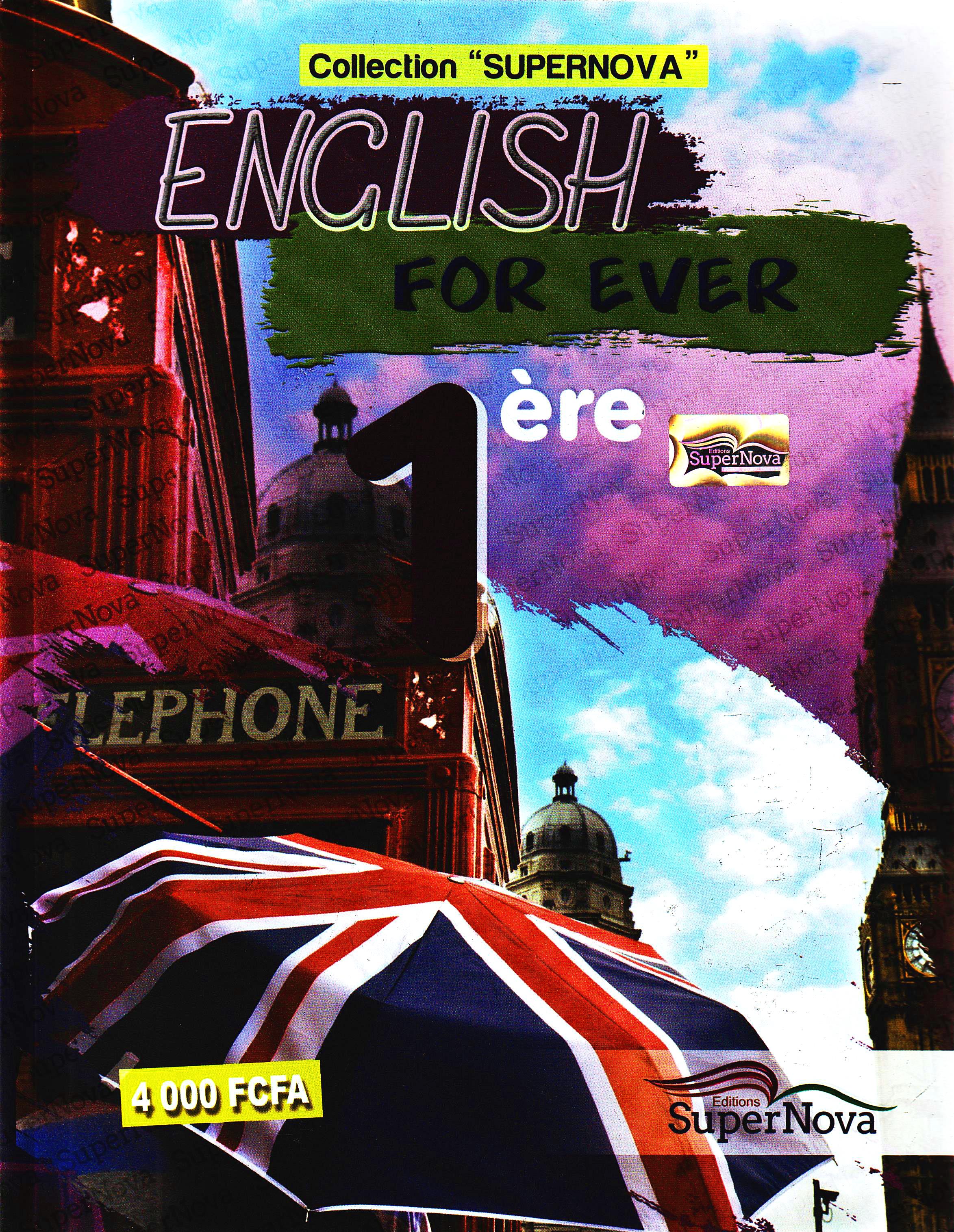 MANUEL ENGLISH FOR EVER 1ERE, SUPERNOVA